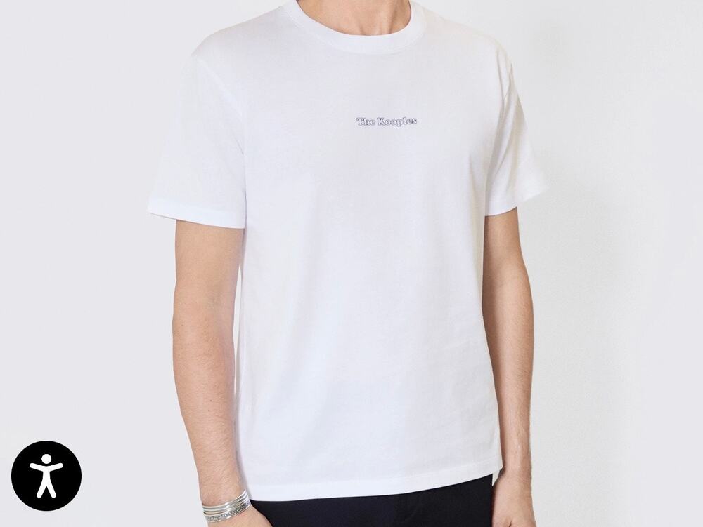 NWT The Kooples T-Shirt, White, XL